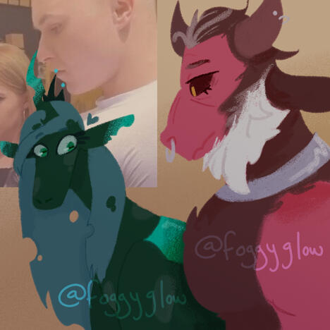 2chara Lineless bust(18+12) = $30